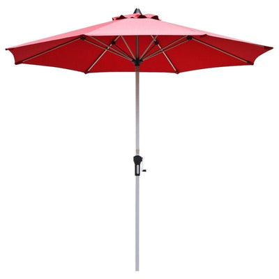 9' Outdoor Patio Market Umbrella with Aluminum Pole