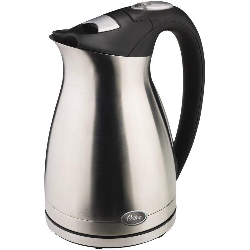 Oster 1-1/2-Liter Electric Water Kettle Stainless Steel