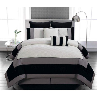 Kensie Oversized Queen Comforter Set - 8 Piece