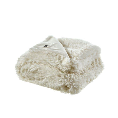 Cozy Tyme Towny Faux Lamb Fur Throw Blanket - 50" x 60"