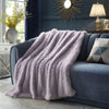 Cozy Tyme Towny Faux Lamb Fur Throw Blanket - 50" x 60"