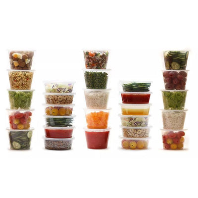 Deli Containers Leakproof 8 or 16 Oz. - 24  40 or 50 Pack